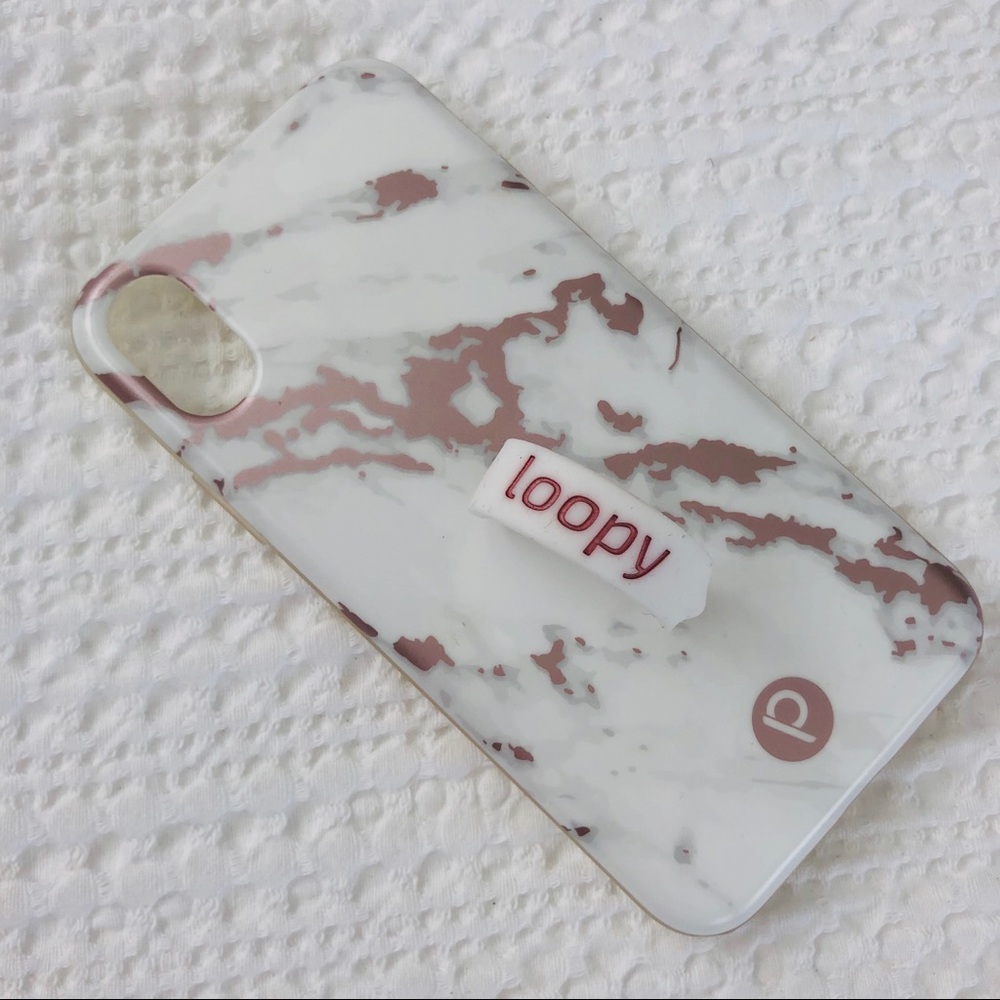 NEW Loopy iPhone X Case (rose gold)